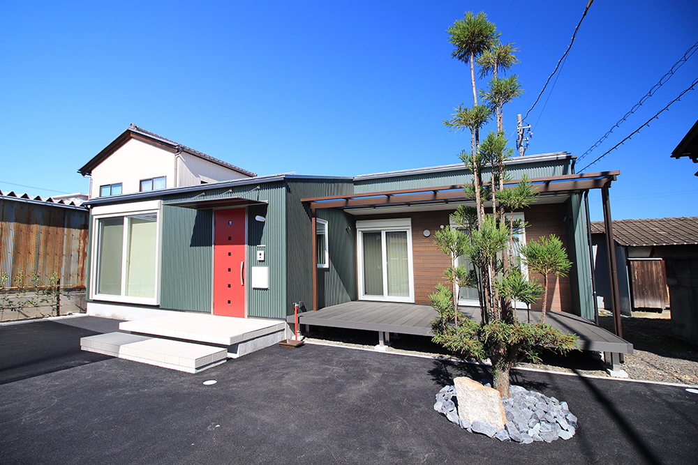 Vintage housの平屋施工事例