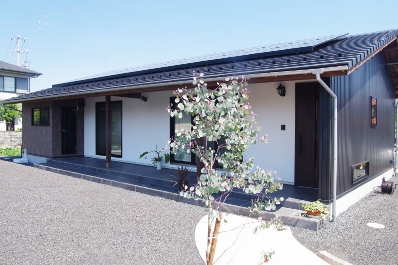 山喜建設の平屋施工事例